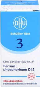 DHU Schüßler Salz Nr. 3 D12 Globuli, 10g