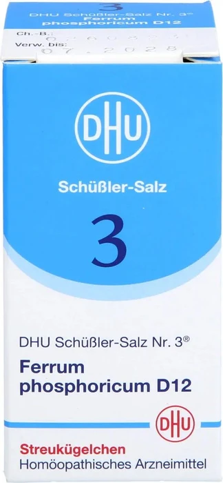 DHU Schüßler Salz Nr. 3 D12 Globuli, 10g