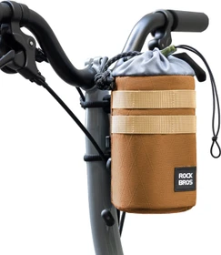 Rockbros 1.2l Lenkertasche braun/schwarz