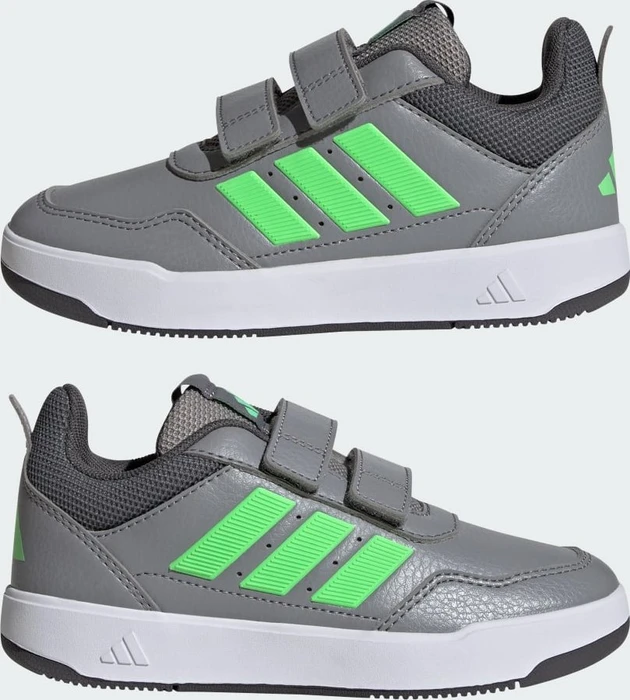 adidas Tensaur Sport CF K grey three/lime burst/grey five (Junior)