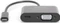 Digitus USB-C auf VGA Multiport Adapter schwarz Vorschaubild