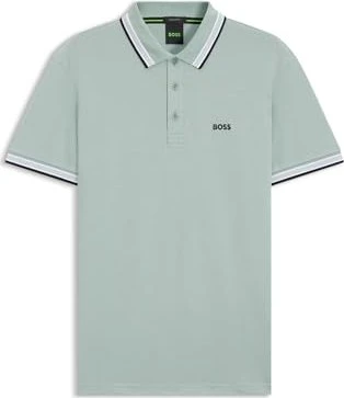 Hugo Boss Paddy Poloshirt kurzarm light green (Herren)