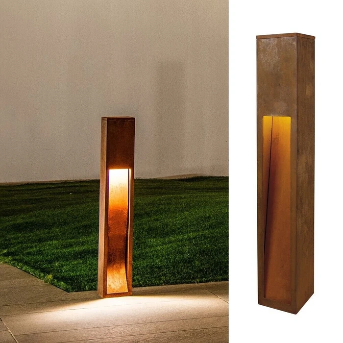 SLV Rusty Slot 80 LED Stehleuchte braun