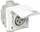 PCE CEE-Unterputzsteckdose inkl. UP-Dose Design 32A 5p 6h IP44 weiß (895-6V)