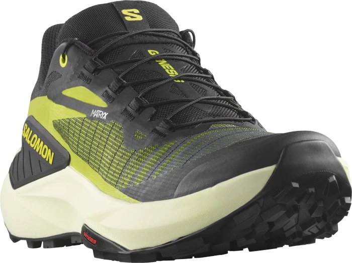 Salomon Genesis black/sulphur spring/transparent yellow (Herren)