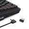 Redragon Galatin Pro K719 Wireless, schwarz, LEDs RGB, Outemu Red, USB/Bluetooth, US Vorschaubild