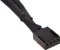 Phobya 4-Pin auf 2x 4-Pin Verteiler, 10cm, schwarz Vorschaubild