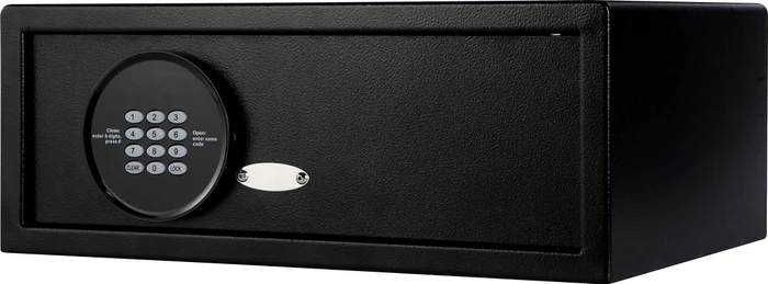 Olympia Olymp GOsafe H195 Tresor, schwarz, Schlüsselschloss/elektronisches Zahlenschloss