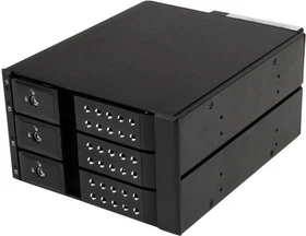 StarTech HSB3SATSASBA, 2x 5.25" Wechselrahmen auf 3x 3.5" SATA