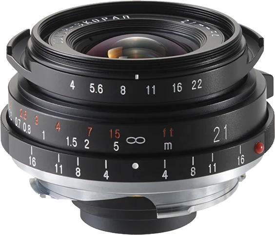 Voigtländer Classic Collection Color Skopar Pancake II 21mm 4.0 für Leica M