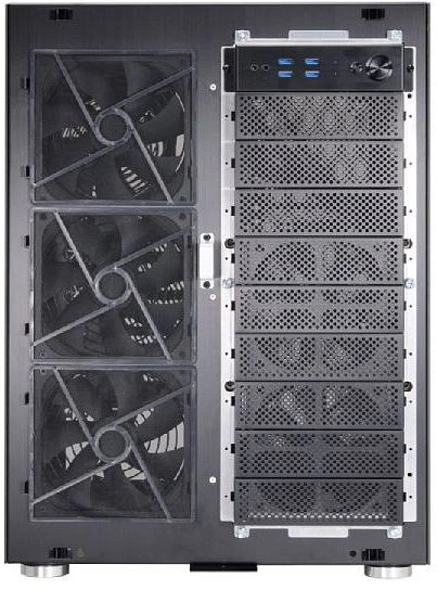 Lian Li PC-D600WB schwarz, Acrylfenster