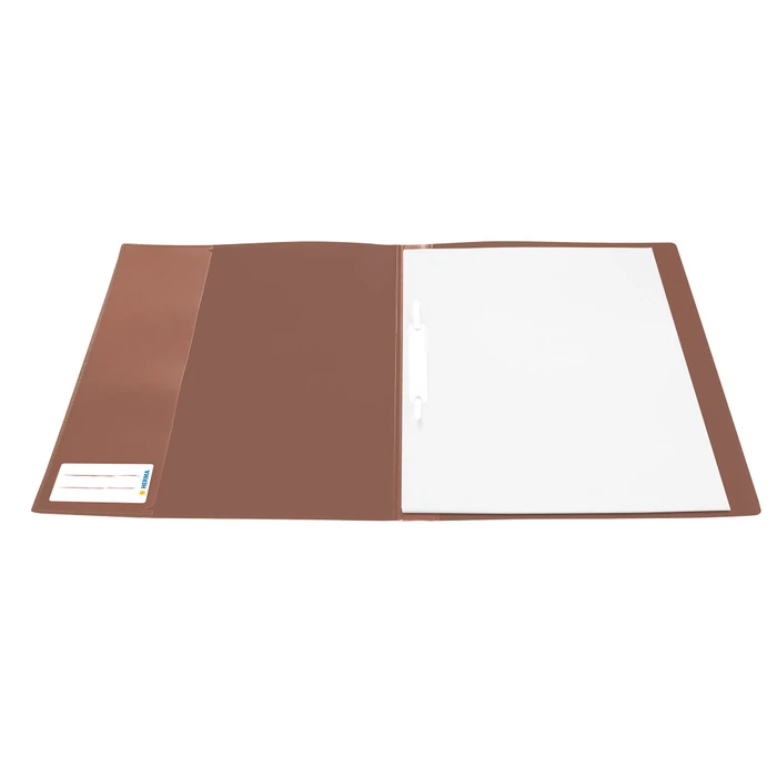 Herma Schnellhefter, A4, braun/transparent