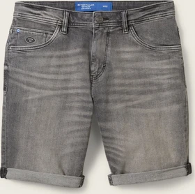 Tom Tailor Josh Jeansshorts Jeans used light stone grey denim (Herren)