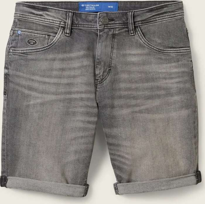 Tom Tailor Josh Jeansshorts Jeans used light stone grey denim (Herren)