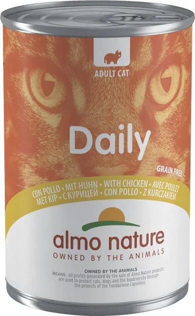 almo nature Daily Cats 400, mit Huhn, 400g