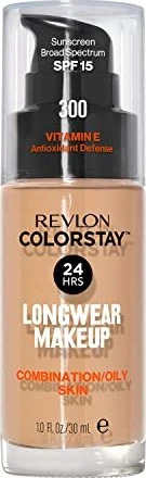 Revlon ColorStay Longwear Makeup For Combination/Oily Skin 300 golden beige LSF15, 30ml