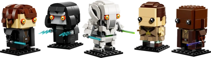 LEGO BrickHeadz - Helden und Bösewichte aus Die Rache der Sith