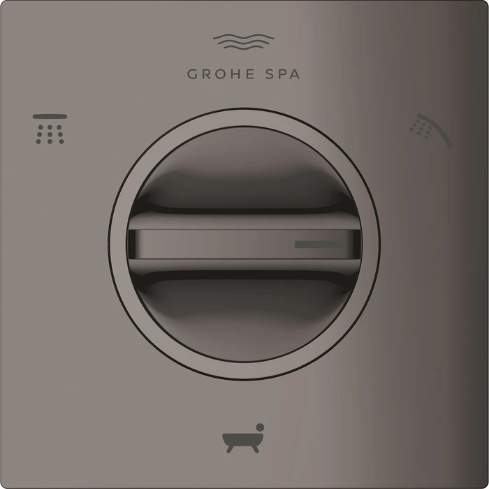 Grohe Allure 3-Wege Umstellung hard graphite