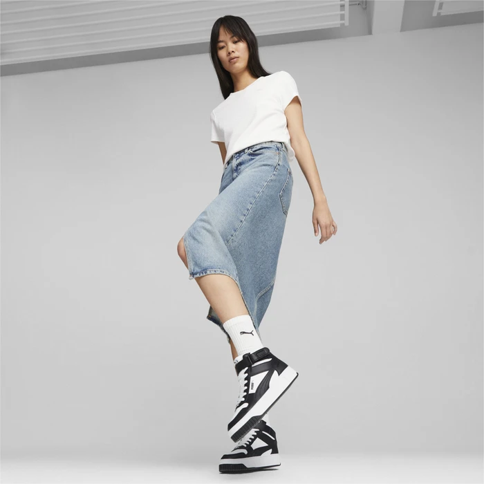 Puma Carina Street Mid puma white/puma black (Damen)