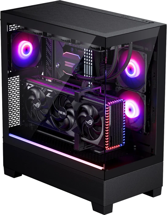 Phanteks XT View Black, schwarz, Glasfenster