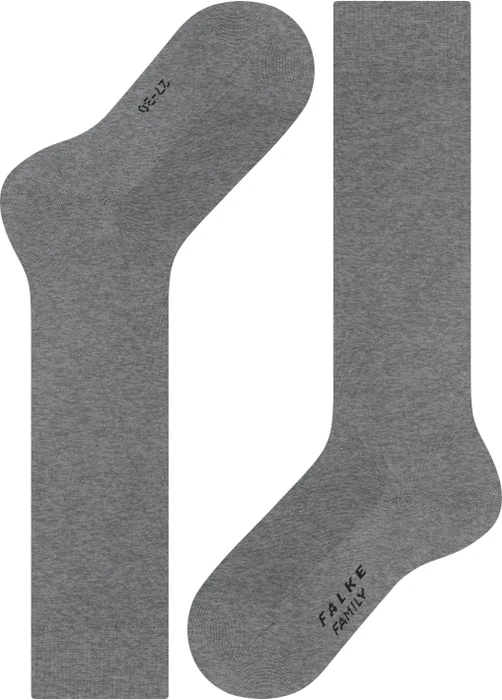 Falke Family Socken light greymel. (Junior)