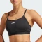 adidas Aeroreact Training 3-Streifen Sport-BH schwarz (Damen) Vorschaubild