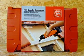 Fein SuperCut Construction AFSC 18 Profi-Set "Innenausbau Holz" Akku-Multifunktionswerkzeug inkl. Koffer + 2 Akkus 3.0Ah + Zubehör