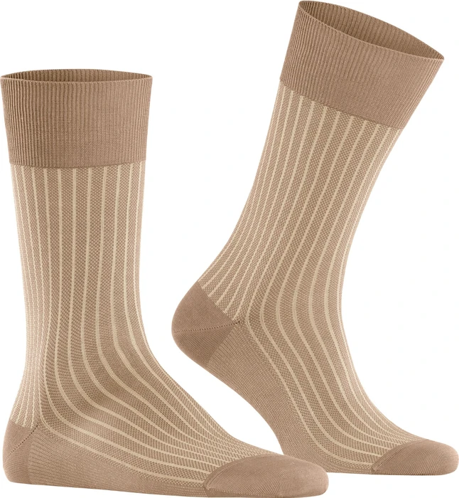 Falke Oxford Stripe Socken camel (Herren)