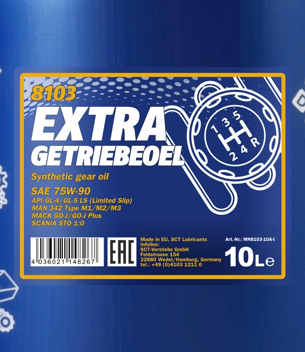 Mannol Extra Getriebeöl 75W-90 10l