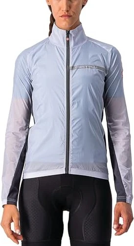 Castelli Squadra Stretch Fahrradjacke silver grey/dark grey (Damen)