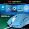 Ziyou Lang D19 RGB Gaming Mouse blau, USB Vorschaubild
