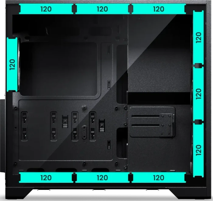 Phanteks XT M5 Black, schwarz, Glasfenster