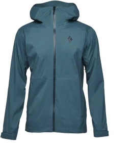 Black Diamond StormLine Stretch Rain Shell Funktionsjacke creek blue (Herren)