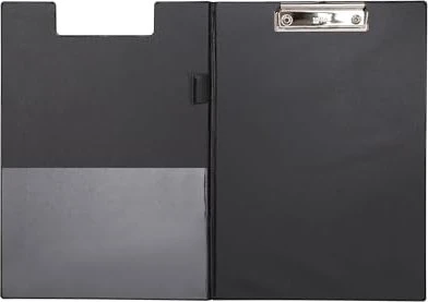 Maul MAULpoly Klemmbrettmappe, 1 Fach, A4, schwarz