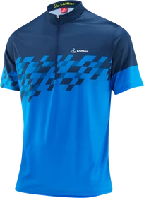 Löffler HZ Erosion Trikot kurzarm indigo (Herren)