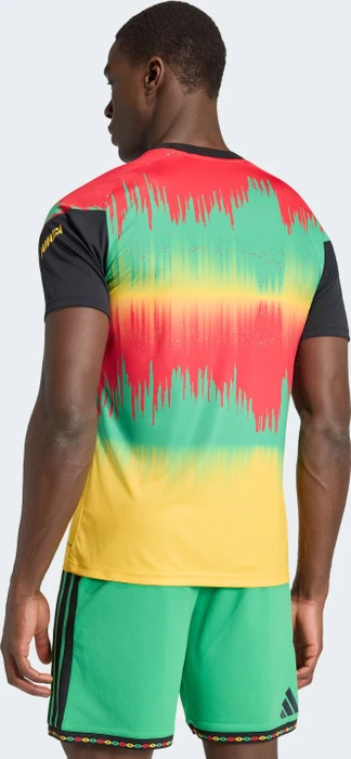 adidas Jamaika 26 x Bob Marley Home 2026 Aufwärmtrikot kurzarm (Herren)
