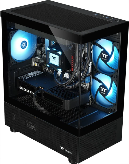 Thermaltake FTW V170A, Black, Ryzen 7 7800X3D, 32GB RAM, 1TB SSD, GeForce RTX 5070