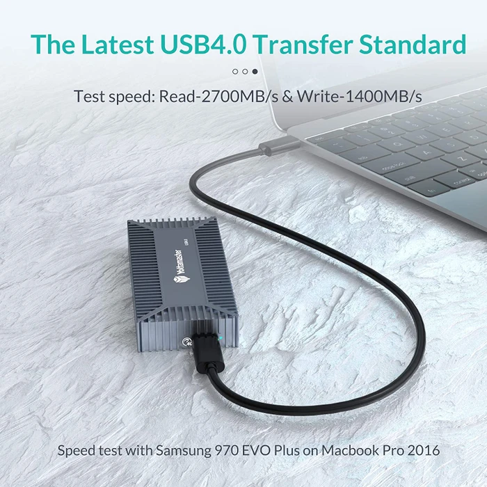 Yottamaster USB4.0 NVMe Enclosure, USB4