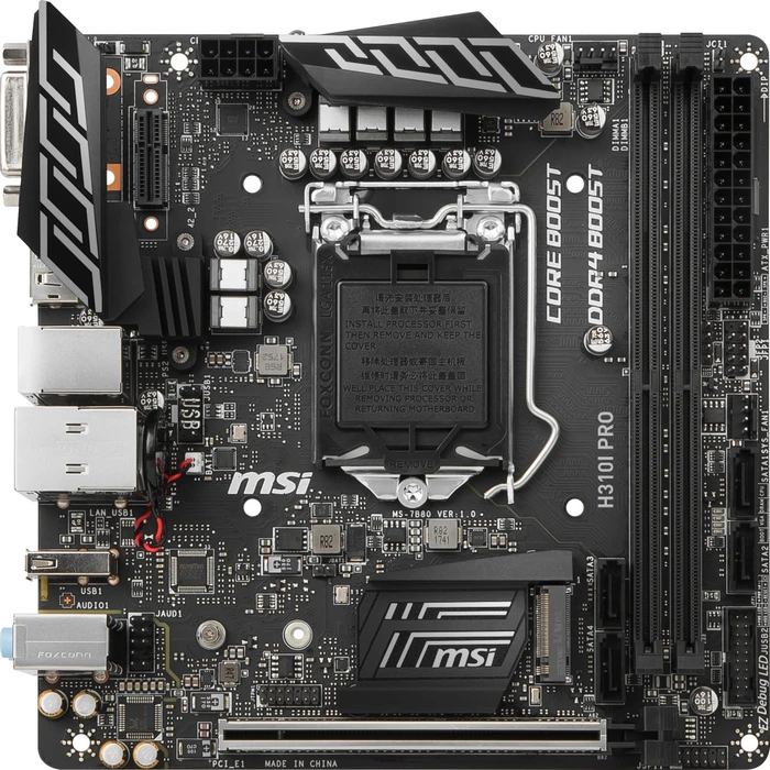 MSI H310I Pro (Intel 1151 v2)
