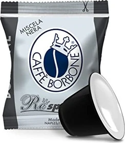 Caffè Borbone Nespresso Nera Kaffeekapseln, 100 Stück