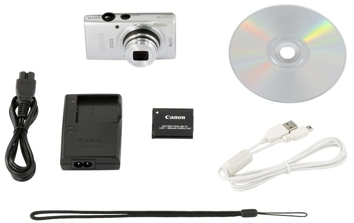 Canon Digital Ixus 135 silber