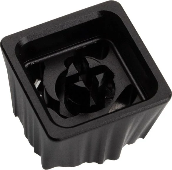 Zomoplus Aluminium Keycap Atombombe, Aluminium, rot/schwarz/silber, 1 Taste