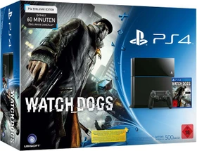 Sony PlayStation 4 - 500GB Watch Dogs Bundle schwarz