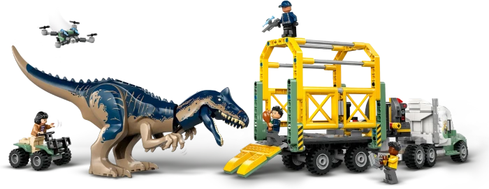 LEGO Jurassic World - Dinosaurier-Missionen: Allosaurus-Transporter