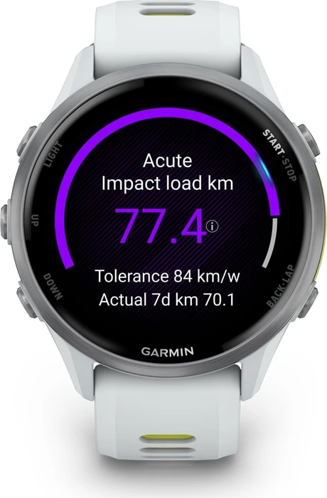 Garmin Forerunner 970 titanium/whitestone/translucent amp yellow
