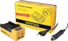 Patona Synchron USB Ladegerät f. Nikon EN-EL9