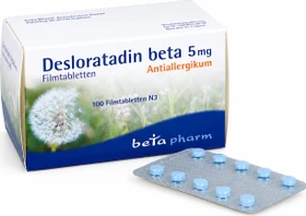 betapharm Desloratadin beta 5mg Filmtabletten, 100 Stück