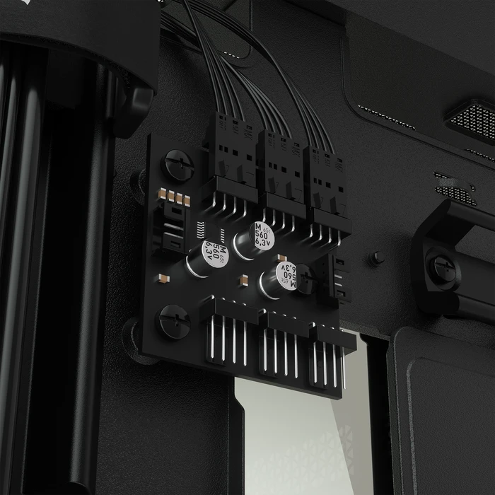 Corsair iCue 5000X RGB, schwarz, Glasfenster