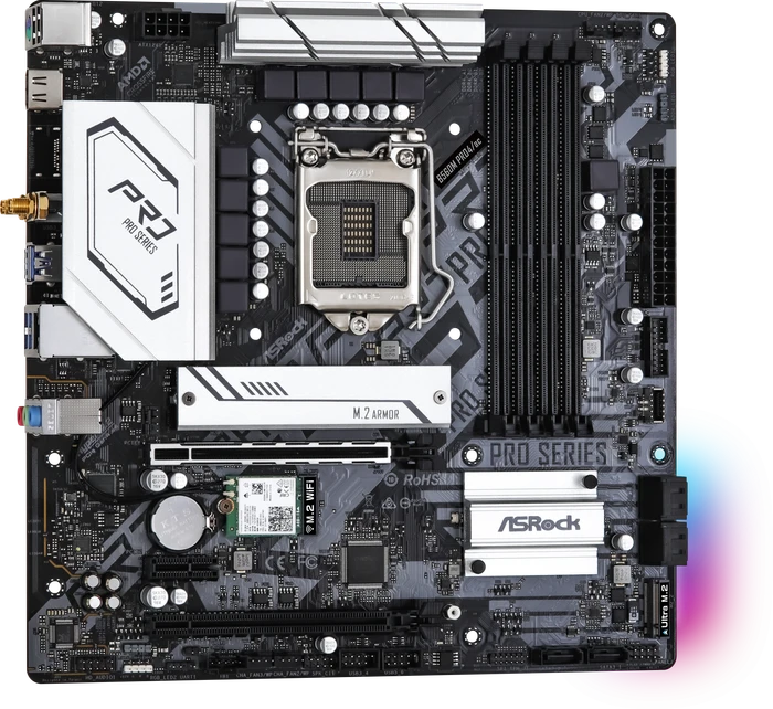 ASRock B560M Pro4/ac (Intel 1200)