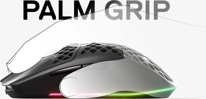 SteelSeries Aerox 3 Wireless Snow 2022 Edition, weiß, USB/Bluetooth